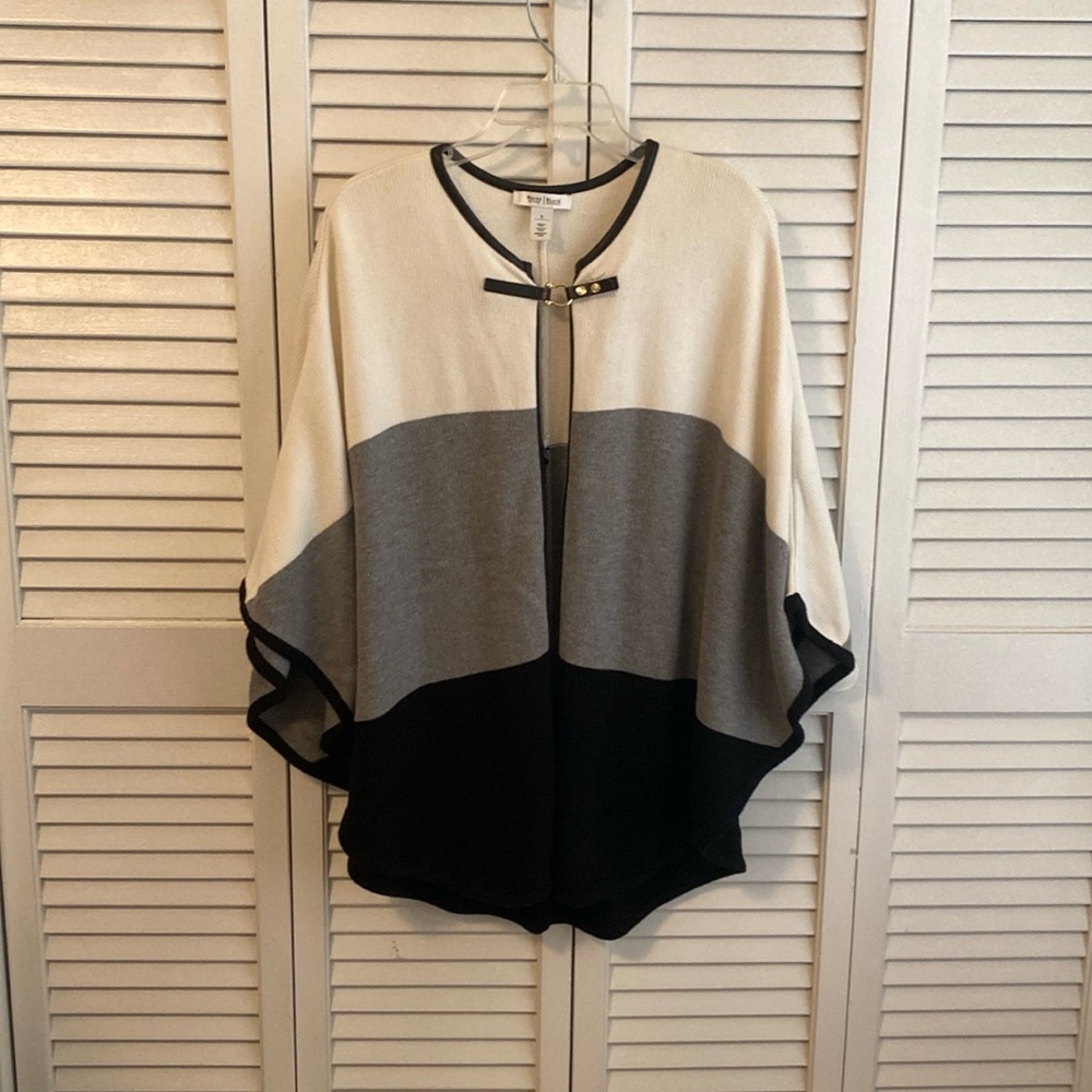 White House Black Market Poncho